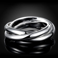 Free Shipping for Women Lady Wedding Beautiful Charm Fashion Women 925 Sterling Silver R detail view