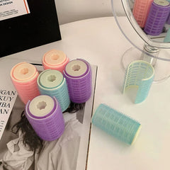 Self-Adhesive Hair Rollers for Curls | Heatless Lazy Hair Curling Tool alternate view