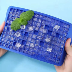Food Level Silicone Ice Cube Maker 160 Square Tray Ice Cream Mold Summer Drink Wine Milk Tea Ice Cub