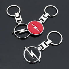 Opel Astra Keychain | Metal Emblem Key Ring for Vauxhall Fans