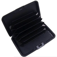 Metal Credit Card Holder Wallet | Slim Waterproof Card Protector detail view