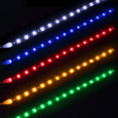 Car Led Strip Light 30cm | 12V Waterproof Interior Decoration for Car Motorcycle close-up view