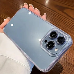 Luxury Transparent Phone Case For iPhone Duo 18 17 16 15 14 Plus 13 12 11 Pro Max Sho alternate view