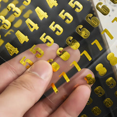 1 Sheet Cute Cartoon Numbers Alphabet Letter Stickers | Early Educational Digital Stickers for Kids
