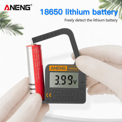 ANENG 168Max Digital Battery Tester | Universal Battery Checker for AA AAA C D 9V and Bu detail view