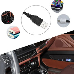 Mini LED Car Roof Star Night Light Projector | USB Galaxy Atmosphere Lamp detail view