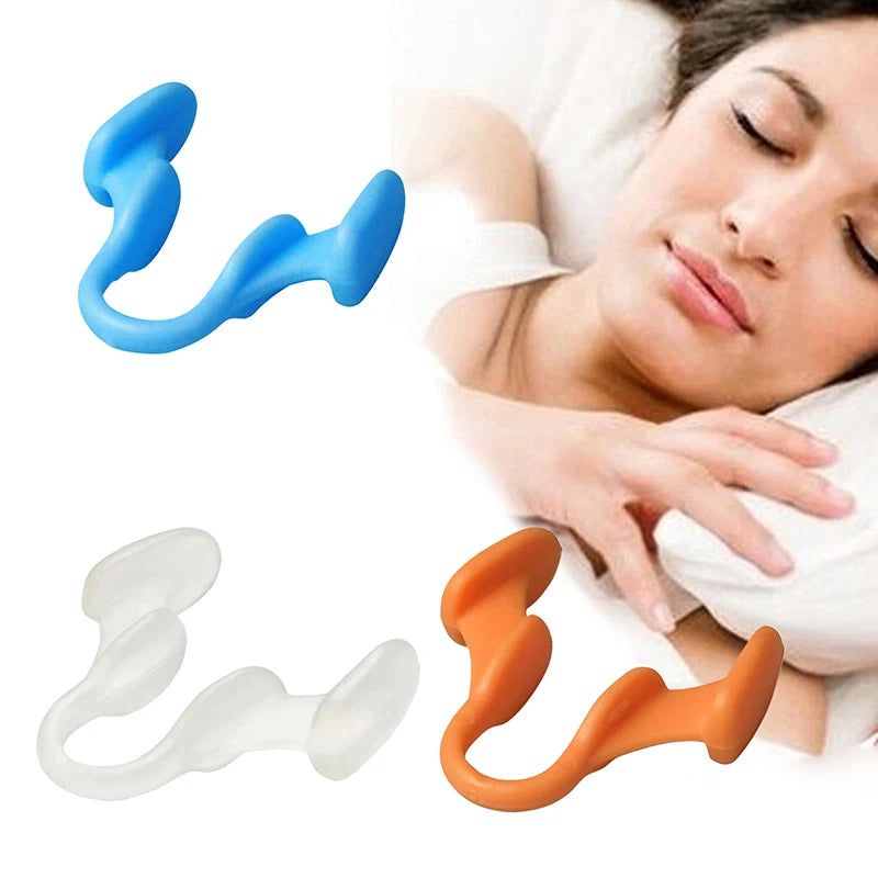 Silicone Anti Snoring Nose Clip | Sleep Aid Device for Better Breathing