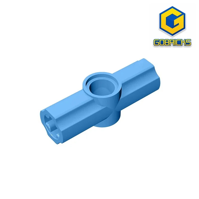 Gobricks GDS-917 Technical Axle and Pin Connector Angled 180 Degrees | Compatible with Lego 32034 DI
