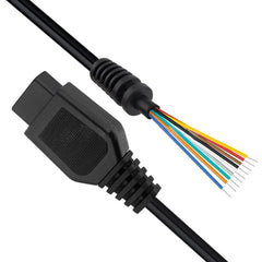 for Sega Genesis 2 MD 2 Control Cable for Mega Drive 2 Gamepad Controller Extend Cord close-up view