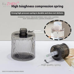 1PCS Refillable Lockable Empty Nail Polish Remover Pump Dispenser Nail Manicure Cleaner Makeup Remov