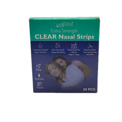 Extra Strength Clear Nasal Strips 30 Pack | Anti-Snoring Aid for Better Breathing alternate view