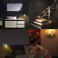 LED Plug Night Light with Twilight Sensor | Energy Saving Wall Socket Lamp for Kids Room detail view