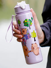 700ml Capybara Cute Water Cup with Straw & Handle Sports Water Bottle Large Capacity Kaw detail view