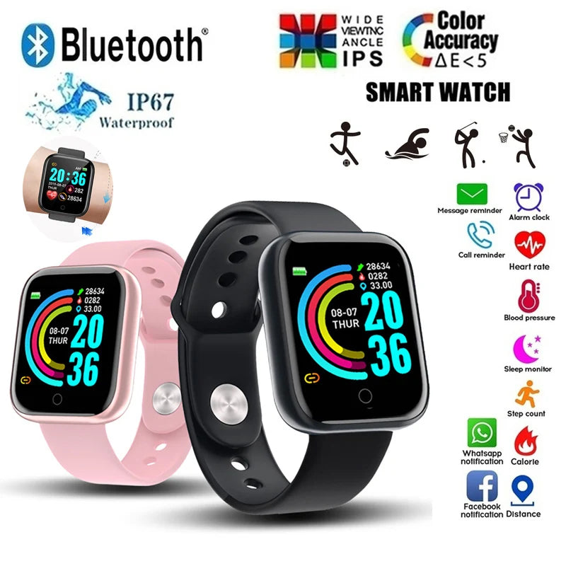Multifunctional Smart Watch Men Women Bluetooth Connected Phone Music Fitness Sports Bracelet Sleep