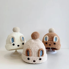 Little Bear Baby Knit Hat | Windproof Winter Cap with Ear Protection for Boys and Gir alternate view