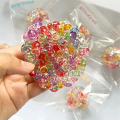 Squishy Balls Ice Beads Stress Relief Toy | Super Soft Sensory Fidget Toy for Kids Ad alternate view