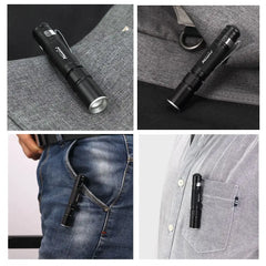 Alonefire 3W XPE LED Mini Penlight Flashlight | Portable Zoom Pocket Torch detail view