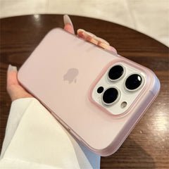 Soft Matte Candy Transparent Phone Case For iPhone 18 17 16 15 14 Pro Max Plus 13 12 11 XR XsMaxShoc