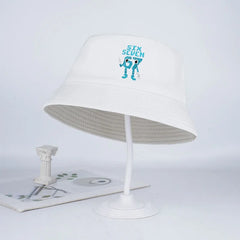 67 Cartoon Printed Kids Bucket Hat | Unisex Sun Hat for Outdoor Play close-up view