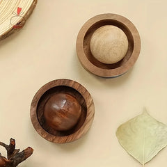 Wooden Essential Oil Diffuser | Spherical Aroma Diffuser for Room Fragrance