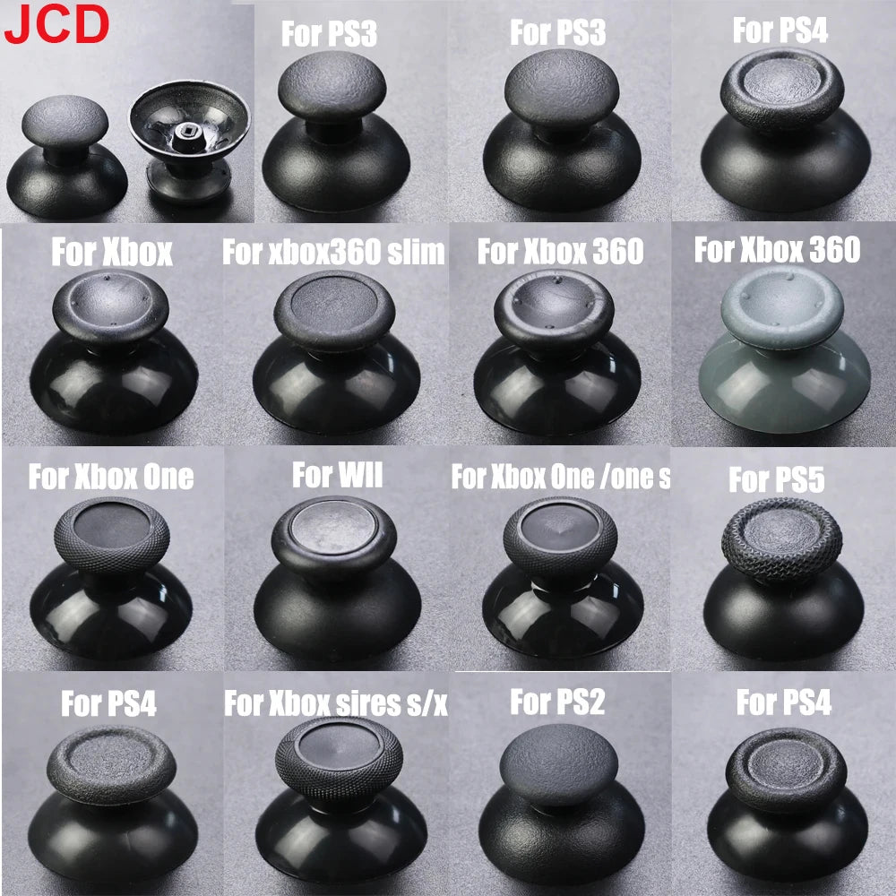 Controller Thumbstick Grips Set | Universal Replacement Analog Stick Caps for PS2 PS3 PS4 PS5 Xbox O