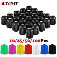 Plastic Tire Stem Valve Caps for Cars, SUVs, Trucks, Bikes and Motorcycles