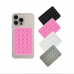 2PCS Silicone Suction Phone Holder Mat Multi-functional Suction Cup Phone Stand Squar alternate view