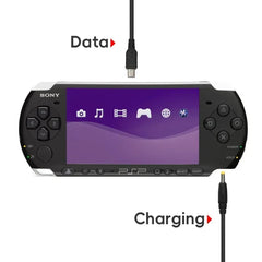 DATA FROG 2 in 1 USB Cable for PSP | Charger and Data Transfer Cord alternate view