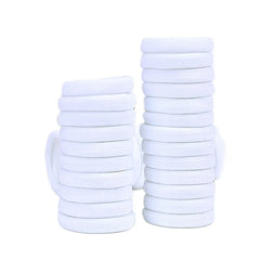 20/50/100pcs Four seasons Elastic Hair Bands Girls 4CM Sweets Scrunchie Rubber Band Ha close-up view