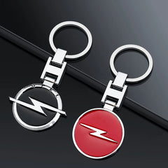 Opel Astra Keychain | Metal Emblem Key Ring for Vauxhall Fans detail view
