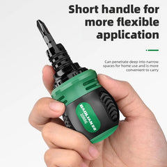 Ratchet Screwdriver Set with Multifunctional Adjustable Bits | Precision Hand Tool Ki alternate view