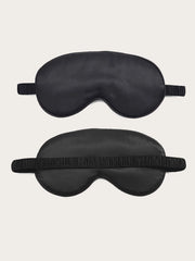 Double Sided Imitation Silk Sleep Mask | Light Blocking Travel Eye Mask close-up view