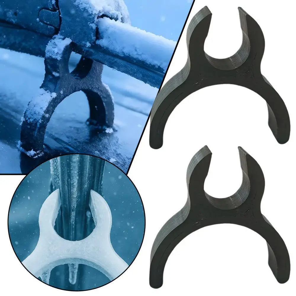 2Pcs Car Wiper Anti Freeze Bracket Wiper Snow Defence Protective Rack Winter Anti Slip Wiper Clip Ca