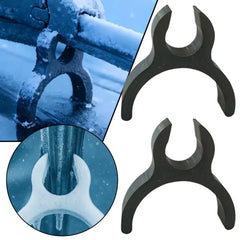 2Pcs Car Wiper Anti Freeze Bracket Wiper Snow Defence Protective Rack Winter Anti Slip Wiper Clip Ca