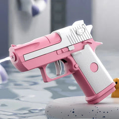 Mini Water Pistol | Mechanical Continuous Firing Water Gun for Summer Pool Play detail view