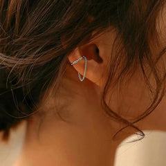 1 PC Fashion Minilist No Piercing Chain Earcuff Clips Earrings for Woman Fake Piercing E detail view