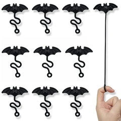 12Pcs Funny Elastic Bat Sticky Toy Wall Climber For Kids Birthday Party Favors Goodie Bag Halloween