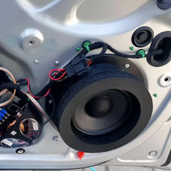 4/5/6.5 Inch Car Speaker Sound Insulation Ring Cotton Bass Door Trim Soundproof Auto Interior Accessories Foam Universal