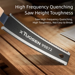 6-inch Double-sided Hand Saw | Flexible Flush Cutting Tool for Woodworking detail view