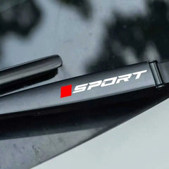 2 Pcs Car Windshield Stickers Waving Rear Wiper Stickers Are Available for All Car Models