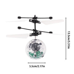 Unique Toy Gesture-controlled Colorful Luminous Crystal Ball Pendant Children's Uniqu alternate view