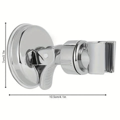 360 ° Adjustable Suction Cup Shower Head Holder, Household Bathroom Suction Cup Rack Bathroom Accessories