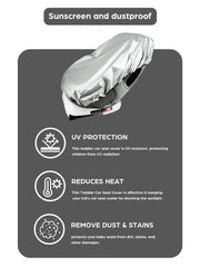 Baby Car Seat Sun Shade Cover UV Blocking Universal close-up view