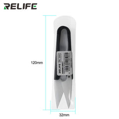 RELIFE RL-102 Ceramic Insulated U-Scissors | High Hardness Battery Cable Cutting Tool detail view