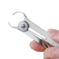 Dental Gauge Caliper | Precision Measurement Tool for Dental Lab Work close-up view