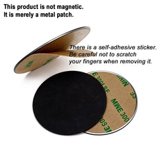 10PCS General Metal Patch for Magnetic Car Phone Holder,with Adhesive,for Mobile Phon alternate view