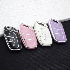 Soft TPU Car Key Case Cover Fob For MG ZS EV MG4 HS EHS MG5 MG6 MG3 MG7 GT ZX For Roewe RX5 ERX5 RX3