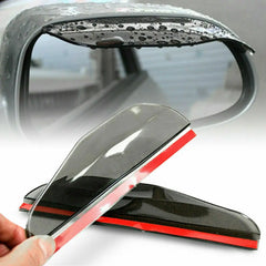 Rearview Mirror Rain Shield Sun Visor PVC