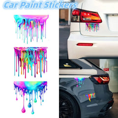 Car Interior Stickers Dopamine Colored Vinyl Reflective Car Stickers