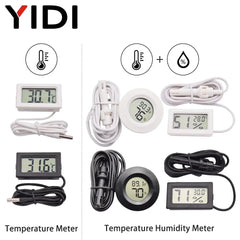 Mini LCD Digital Thermometer Hygrometer Gauge